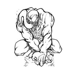 Desenhos para colorir: Venom - Páginas para Colorir Imprimíveis Gratuitamente