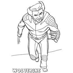 Desenho Wolverine (Super-heróis e Supervilões) #185657 para imprimir e colorir
