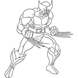 Desenhos para colorir: Wolverine - Páginas para Colorir Imprimíveis Gratuitamente