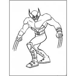 Página para colorir: Wolverine (Super-heróis e Supervilões) #74846 - Páginas para Colorir Imprimíveis Gratuitamente