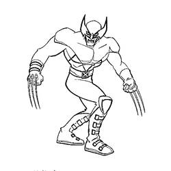 Página para colorir: Wolverine (Super-heróis e Supervilões) #74864 - Páginas para Colorir Imprimíveis Gratuitamente