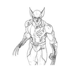 Página para colorir: Wolverine (Super-heróis e Supervilões) #74886 - Páginas para Colorir Imprimíveis Gratuitamente