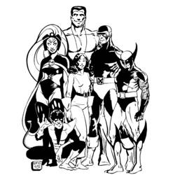 Página para colorir: Wolverine (Super-heróis e Supervilões) #74939 - Páginas para Colorir Imprimíveis Gratuitamente
