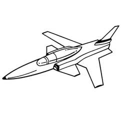 Página para colorir: aeronave militar (Transporte) #141034 - Páginas para Colorir Imprimíveis Gratuitamente