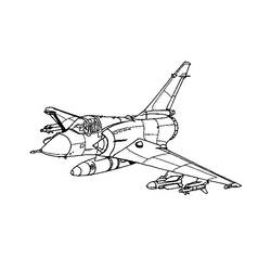 Página para colorir: aeronave militar (Transporte) #141036 - Páginas para Colorir Imprimíveis Gratuitamente