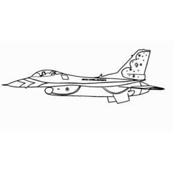Página para colorir: aeronave militar (Transporte) #141052 - Páginas para Colorir Imprimíveis Gratuitamente
