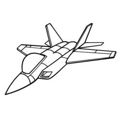 Página para colorir: aeronave militar (Transporte) #141079 - Páginas para Colorir Imprimíveis Gratuitamente