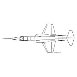 Página para colorir: aeronave militar (Transporte) #141101 - Páginas para Colorir Imprimíveis Gratuitamente