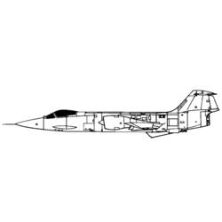 Página para colorir: aeronave militar (Transporte) #141124 - Páginas para Colorir Imprimíveis Gratuitamente