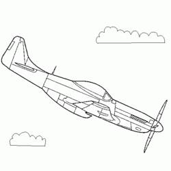 Página para colorir: aeronave militar (Transporte) #141127 - Páginas para Colorir Imprimíveis Gratuitamente