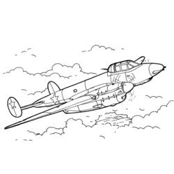 Página para colorir: aeronave militar (Transporte) #141238 - Páginas para Colorir Imprimíveis Gratuitamente