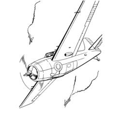 Página para colorir: aeronave militar (Transporte) #141244 - Páginas para Colorir Imprimíveis Gratuitamente