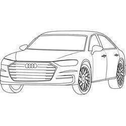 Desenho Audi (Transporte) #174807 para imprimir e colorir