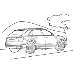 Desenho Audi (Transporte) #218599 para imprimir e colorir