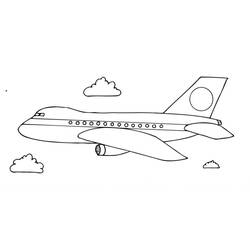 Desenho Avião (Transporte) #183598 para imprimir e colorir