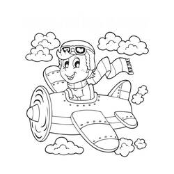 Desenho Avião (Transporte) #215746 para imprimir e colorir