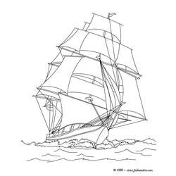 Página para colorir: Barco / Navio (Transporte) #137575 - Páginas para Colorir Imprimíveis Gratuitamente