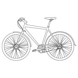 Página para colorir: Bicicleta / Bicicleta (Transporte) #136939 - Páginas para Colorir Imprimíveis Gratuitamente