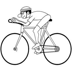 Página para colorir: Bicicleta / Bicicleta (Transporte) #136948 - Páginas para Colorir Imprimíveis Gratuitamente