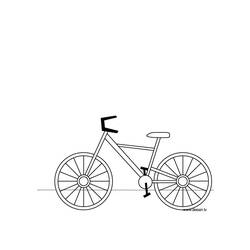 Página para colorir: Bicicleta / Bicicleta (Transporte) #136956 - Páginas para Colorir Imprimíveis Gratuitamente