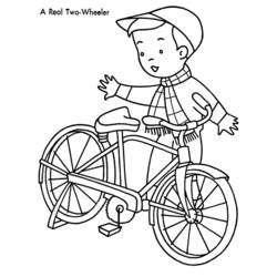 Página para colorir: Bicicleta / Bicicleta (Transporte) #136959 - Páginas para Colorir Imprimíveis Gratuitamente