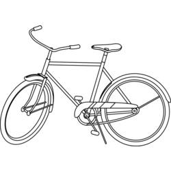 Página para colorir: Bicicleta / Bicicleta (Transporte) #136976 - Páginas para Colorir Imprimíveis Gratuitamente