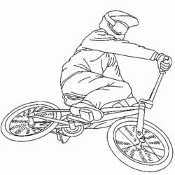 Página para colorir: Bicicleta / Bicicleta (Transporte) #136978 - Páginas para Colorir Imprimíveis Gratuitamente