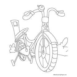 Página para colorir: Bicicleta / Bicicleta (Transporte) #136983 - Páginas para Colorir Imprimíveis Gratuitamente