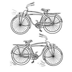 Página para colorir: Bicicleta / Bicicleta (Transporte) #136991 - Páginas para Colorir Imprimíveis Gratuitamente