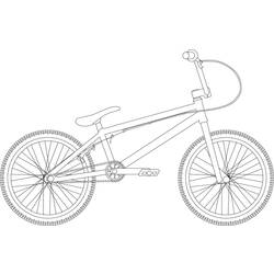 Página para colorir: Bicicleta / Bicicleta (Transporte) #136992 - Páginas para Colorir Imprimíveis Gratuitamente