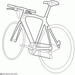 Página para colorir: Bicicleta / Bicicleta (Transporte) #136999 - Páginas para Colorir Imprimíveis Gratuitamente