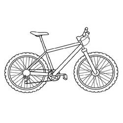 Página para colorir: Bicicleta / Bicicleta (Transporte) #137003 - Páginas para Colorir Imprimíveis Gratuitamente