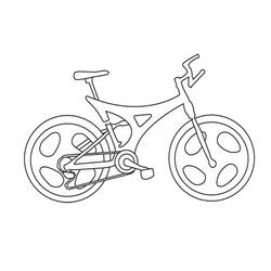 Página para colorir: Bicicleta / Bicicleta (Transporte) #137036 - Páginas para Colorir Imprimíveis Gratuitamente