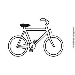 Desenhos para colorir: Bicicleta / Bicicleta - Páginas para Colorir Imprimíveis Gratuitamente