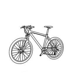 Página para colorir: Bicicleta / Bicicleta (Transporte) #137095 - Páginas para Colorir Imprimíveis Gratuitamente
