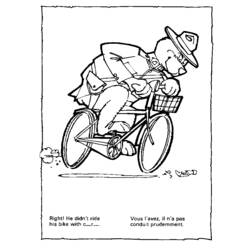 Página para colorir: Bicicleta / Bicicleta (Transporte) #137147 - Páginas para Colorir Imprimíveis Gratuitamente