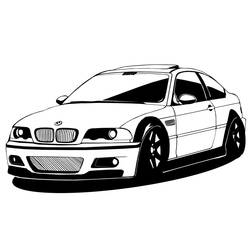Desenho BMW (Transporte) #204401 para imprimir e colorir