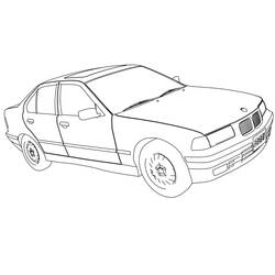 Desenho BMW (Transporte) #204404 para imprimir e colorir
