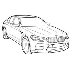 Desenho BMW (Transporte) #204411 para imprimir e colorir