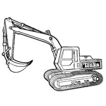 Desenhos para colorir: Bulldozer / Pá Mecânica - Páginas para Colorir Imprimíveis Gratuitamente