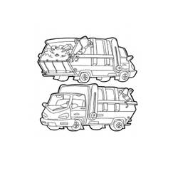 Página para colorir: Caminhão (Transporte) #135646 - Páginas para Colorir Imprimíveis Gratuitamente