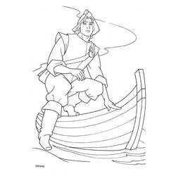Página para colorir: Canoa / Barco a Remo (Transporte) #142331 - Páginas para Colorir Imprimíveis Gratuitamente