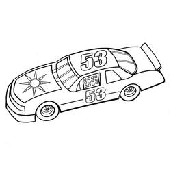 Desenho Carro de Rally (Transporte) #217349 para imprimir e colorir
