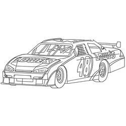 Desenho Carro de Rally (Transporte) #217363 para imprimir e colorir