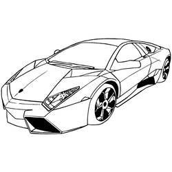 Desenhos para colorir: Carro esportivo / tuning - Páginas para Colorir Imprimíveis Gratuitamente