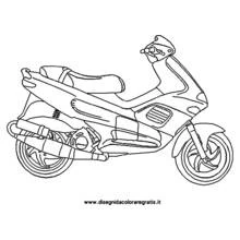 Desenho Ciclomotor (Transporte) #139553 para imprimir e colorir