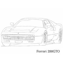 Desenho Ferrari (Transporte) #186890 para imprimir e colorir