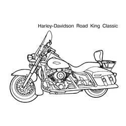 Desenho Harley-Davidson (Transporte) #210568 para imprimir e colorir