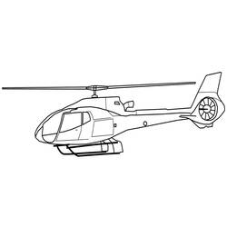Página para colorir: Helicóptero (Transporte) #136043 - Páginas para Colorir Imprimíveis Gratuitamente