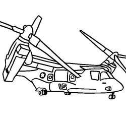 Página para colorir: Helicóptero (Transporte) #136214 - Páginas para Colorir Imprimíveis Gratuitamente